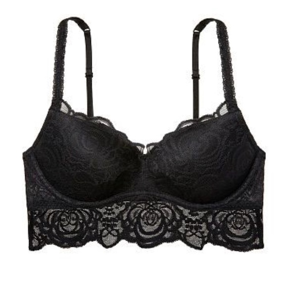 VICTORIA SECRET PINK lace bra/ bralette with pads - Picture 5 of 5